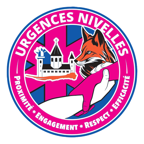 L'écusson des urgences de l'hôpital de Nivelles