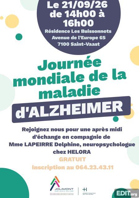 Buissonnets : une après-midi d'échanges autour de la maladie d'Alzheimer