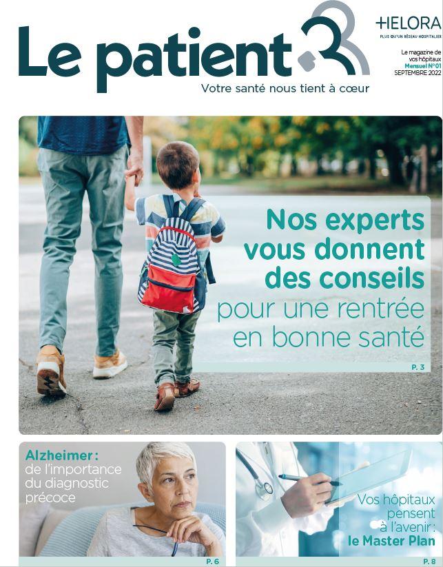 Nouveau magazine : LE JOURNAL DU PATIENT
